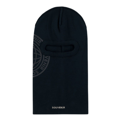 SOUVENIR PRINTED BURGLAR MASK BLACK