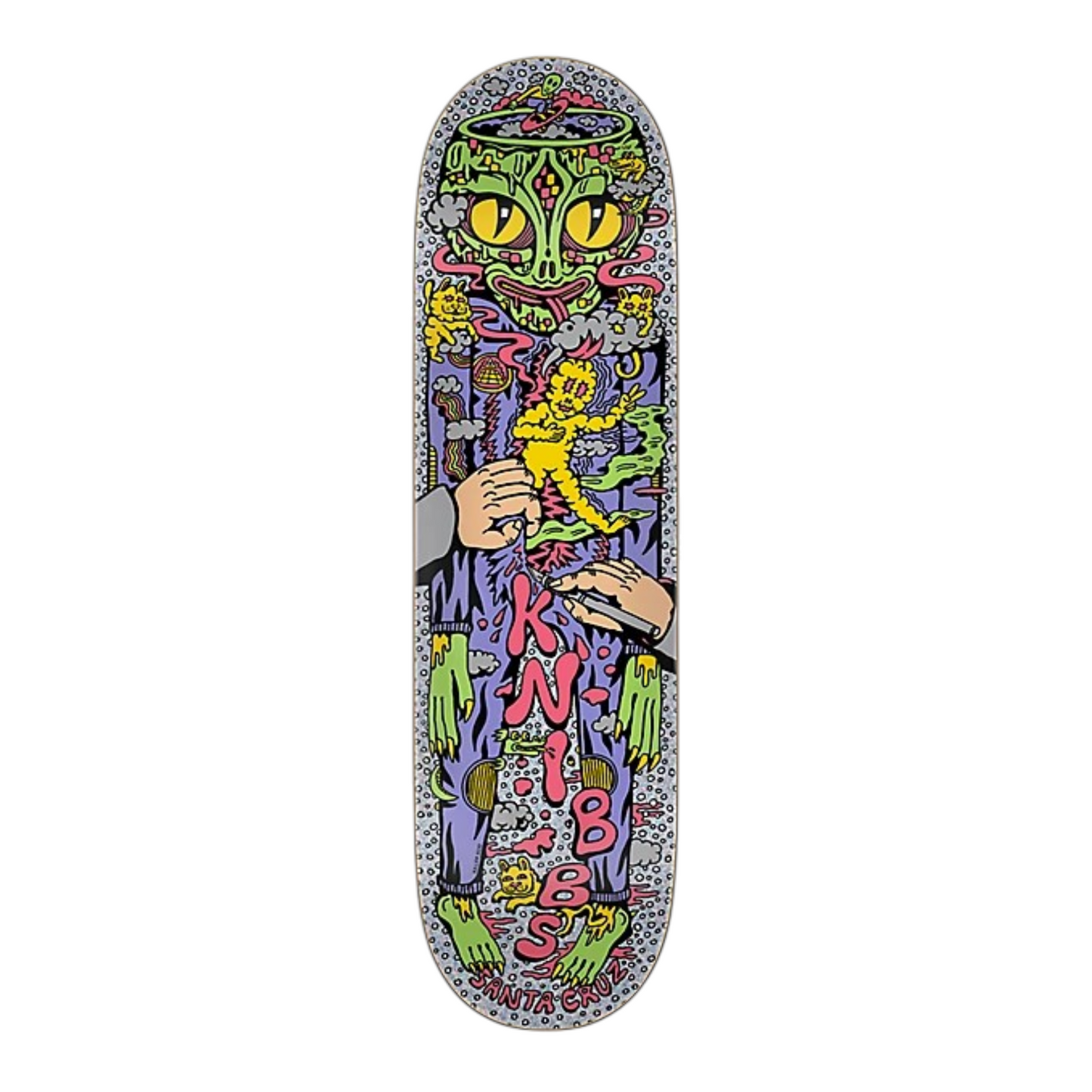 SANTA CRUZ KNIBBS REPTILLIAN PRO DECK 8.5