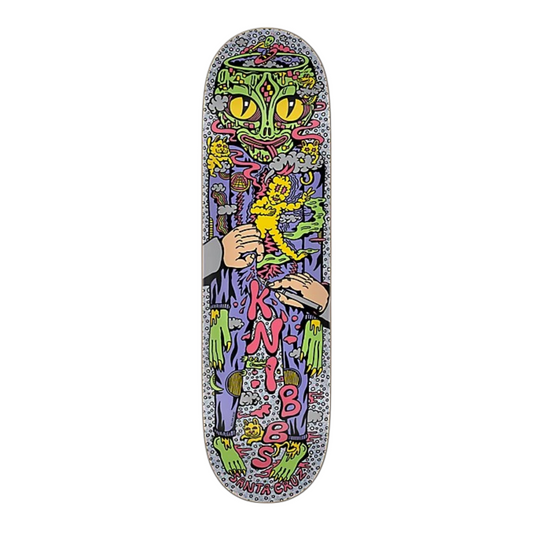SANTA CRUZ KNIBBS REPTILLIAN PRO DECK 8.5