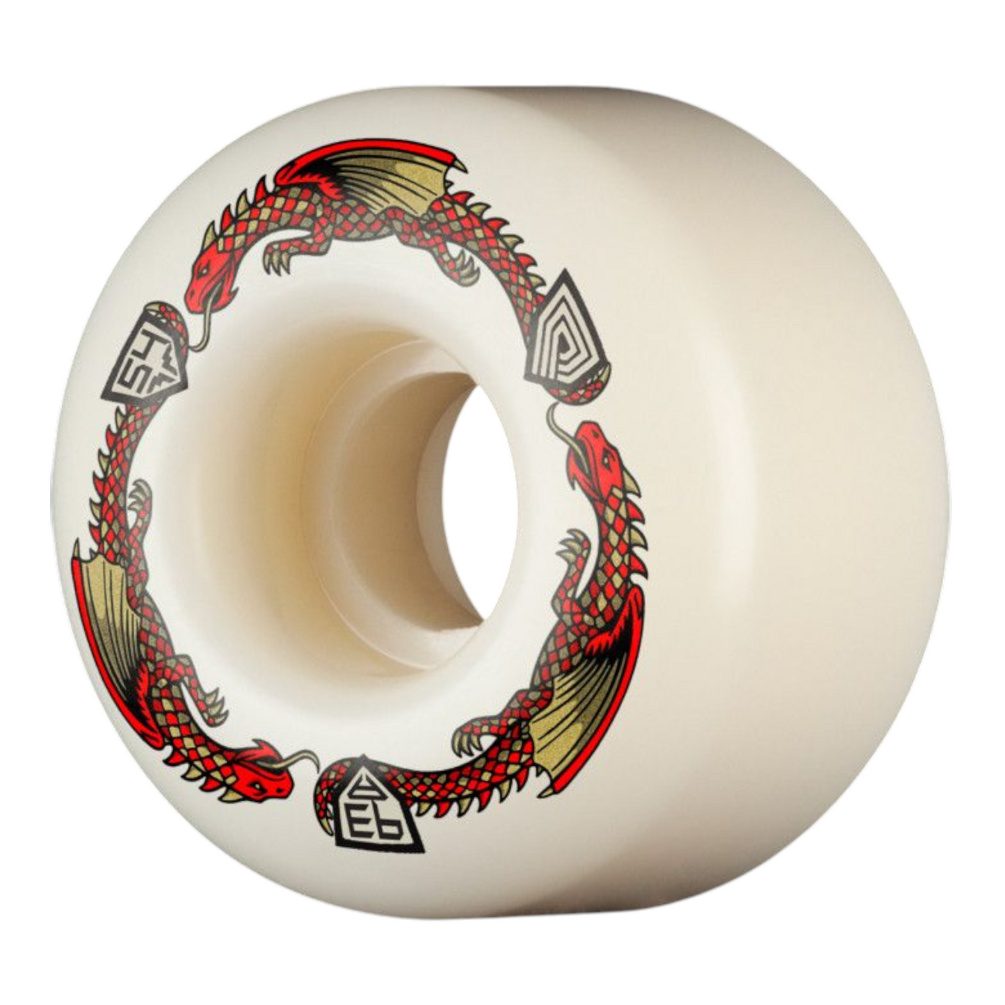 POWELL PERALTA V4 RED  DRAGON FORMULA WHEELS 93A