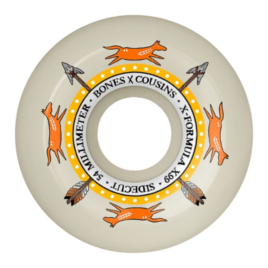 BONES COUSINS XF V5 WHEELS 99A
