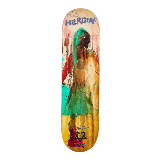 HEROIN DALTON DERN X BAM MARGERA DECK 8.38