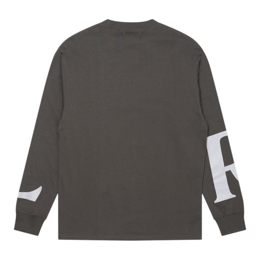 LAST RESORT LR LS TEE ASPHALT GREY