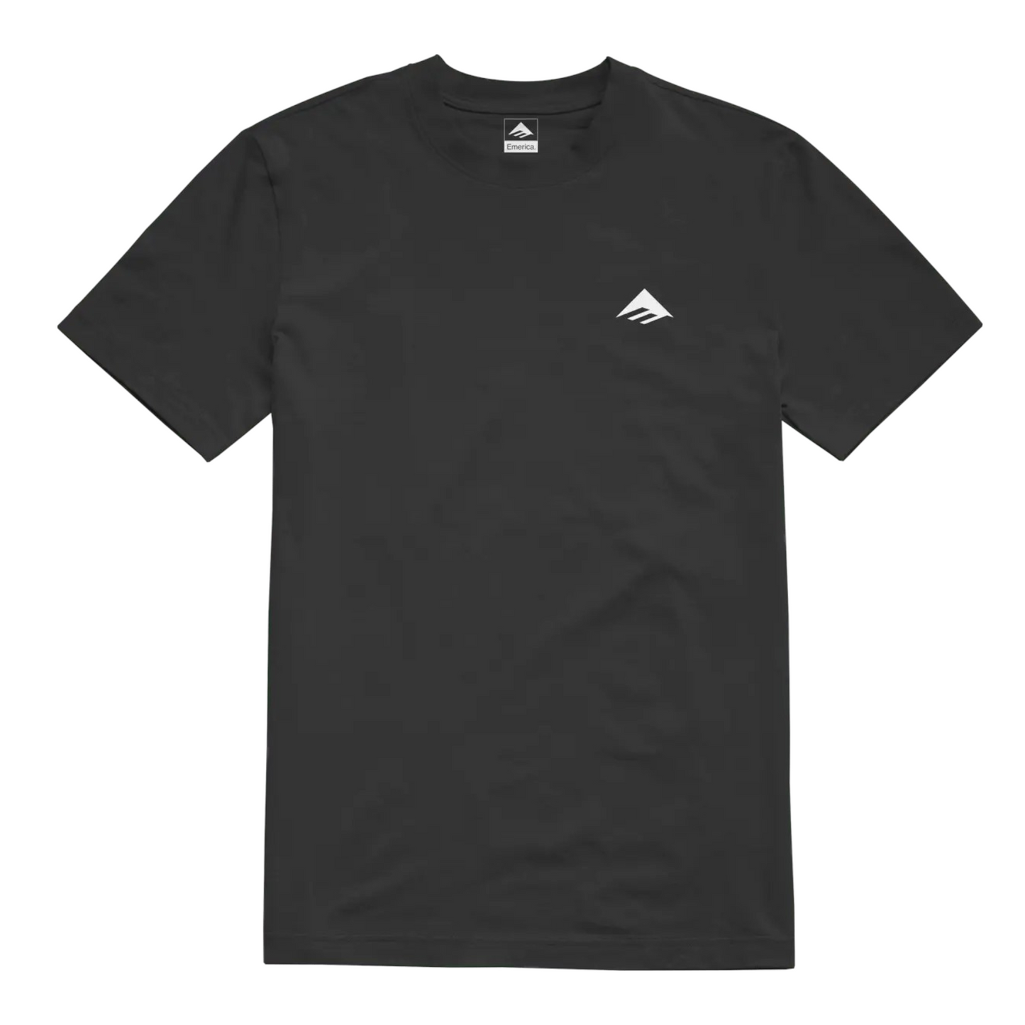 EMERICA JUSTIFIED TRIANGLE TEE BLACK