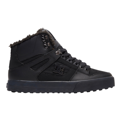 DC PURE HIGH TOP WC WINTER BLACK/BLACK/BLACK