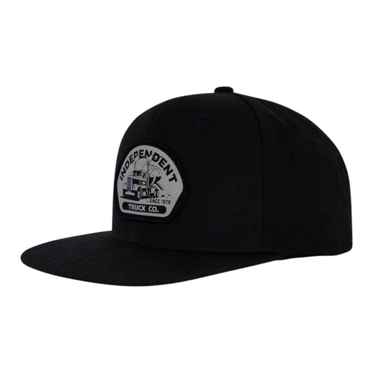 INDEPENDENT TRUCKING SNAPBACK BLACK