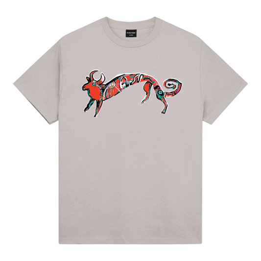 PASSPORT BULL TEE STONE