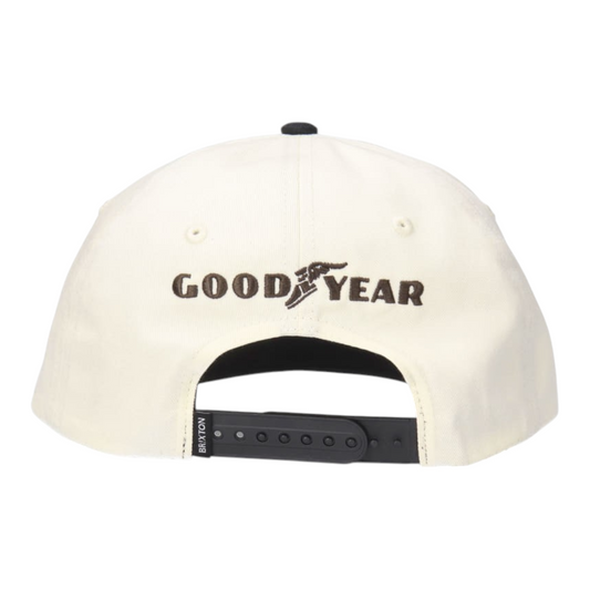 BRIXTON GOODYEAR SPEEDWAY SNAPBACK OFF WHITE