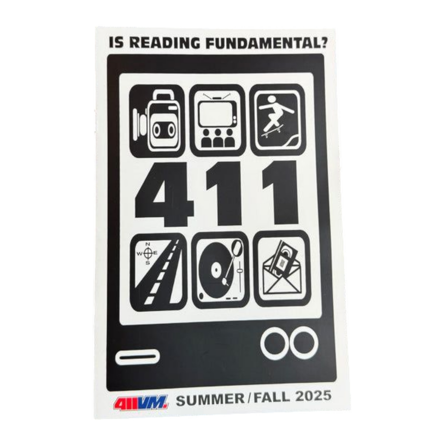 411VM SKATEBOARDS "OUR STORY" ZINE SUMMER/FALL 2025