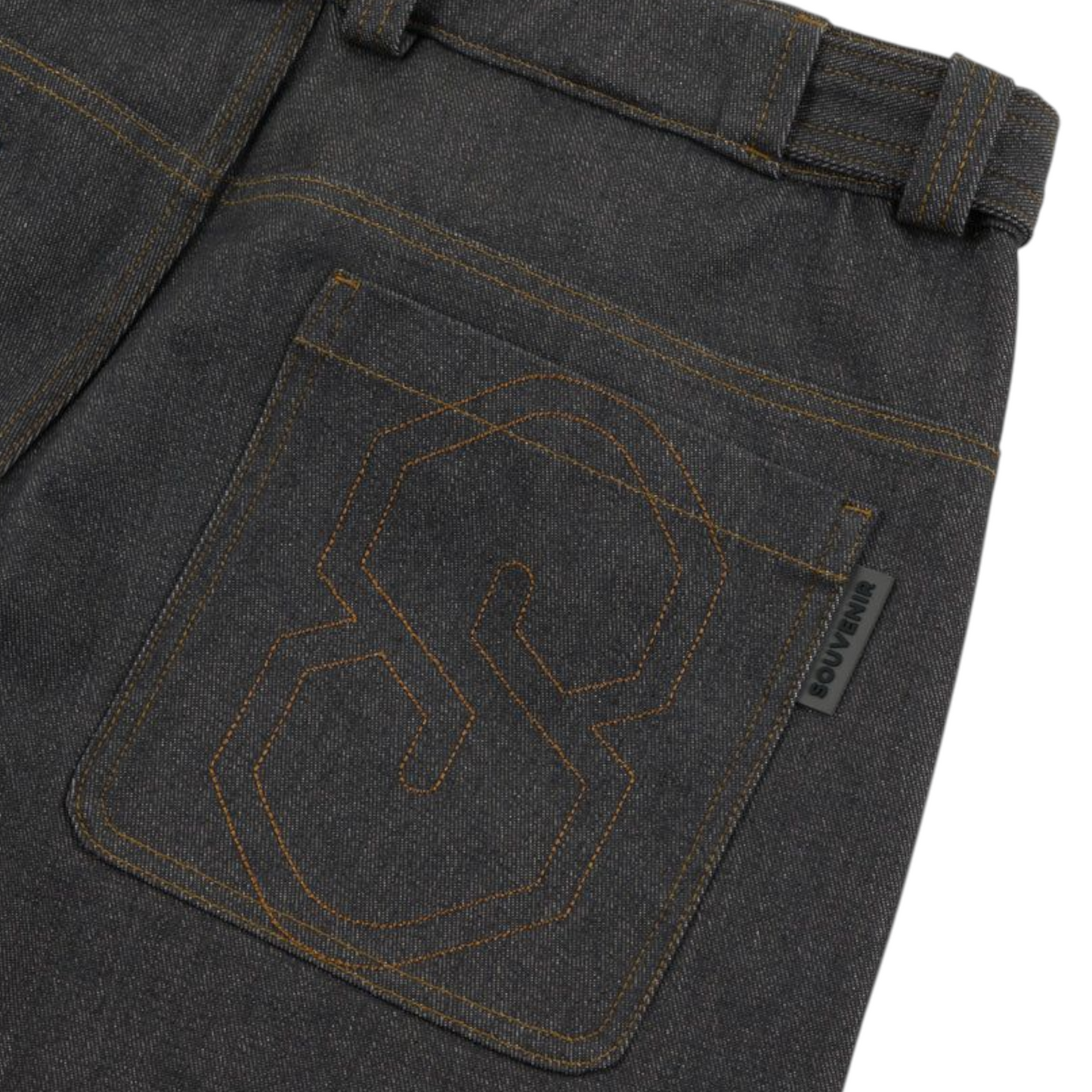 SOUVENIR 3 PLY DENIM FADED GREY