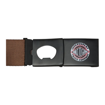 INDEPENDENT BTG SUMMIT WEB BELT BROWN