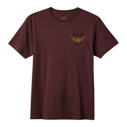 BRIXTON WALLER SHORT SLEEVE PORT WORN WASH
