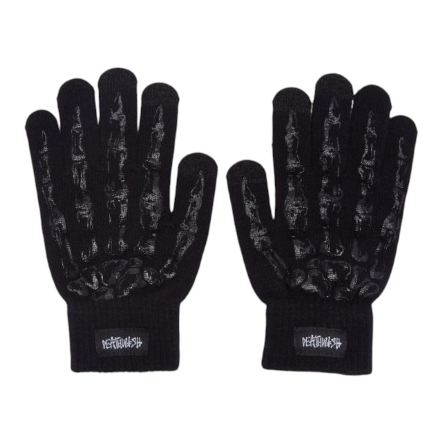 DEATHWISH KNUCKLES GLOVES BLACK