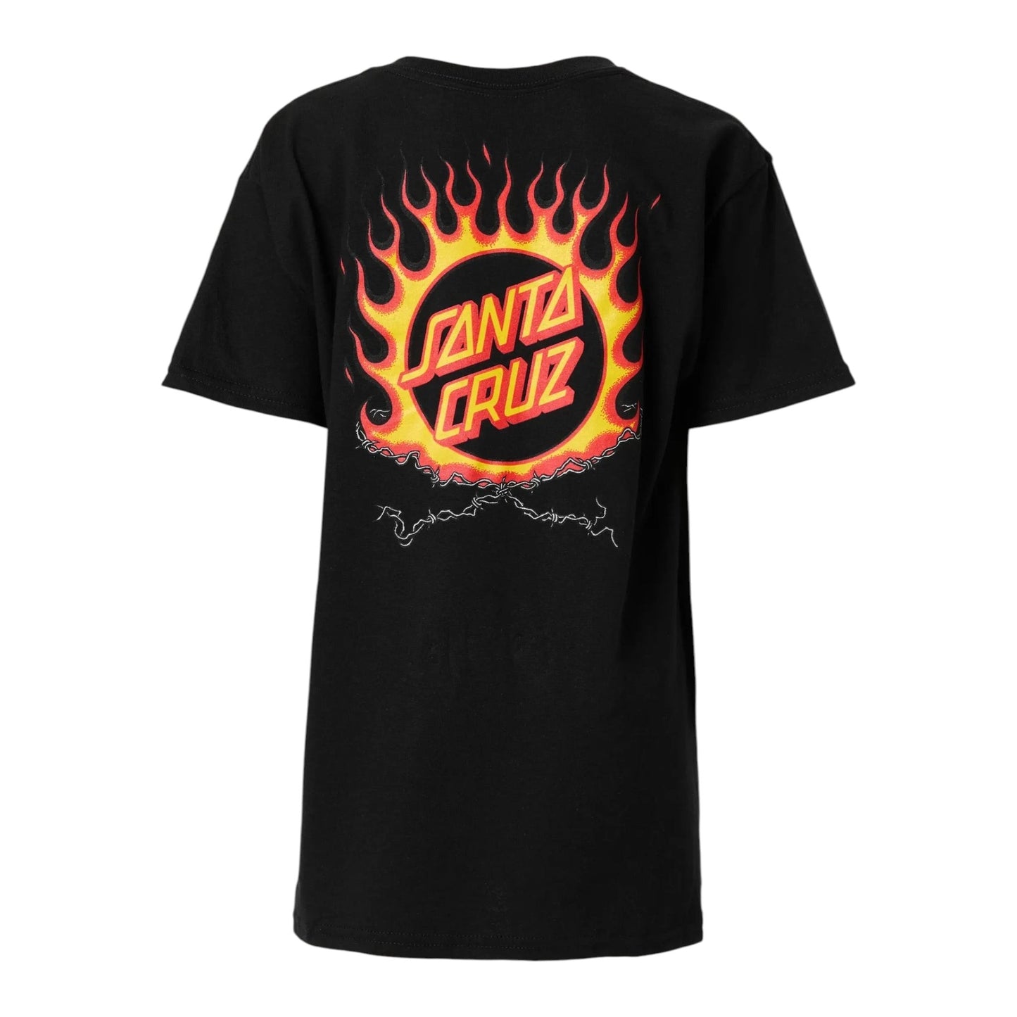 SANTA CRUZ FORGING DOT YOUTH TEE BLACK