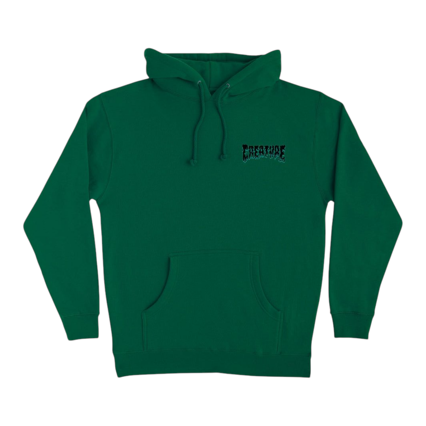 CREATURE GHOUL HOODIE DARK GREEN