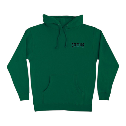 CREATURE GHOUL HOODIE DARK GREEN