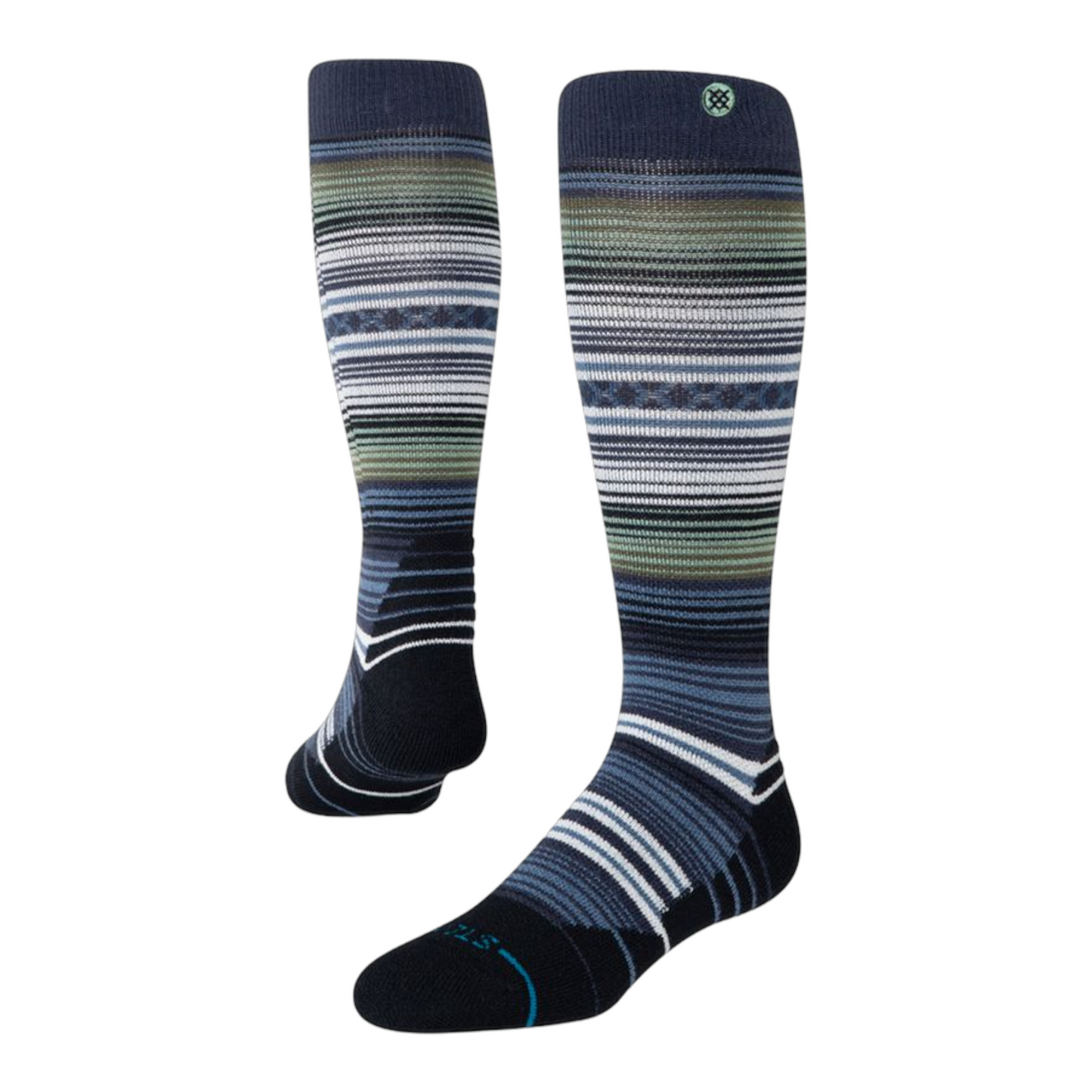 STANCE CURREN MID WOOL SNOW SOCK NAVY