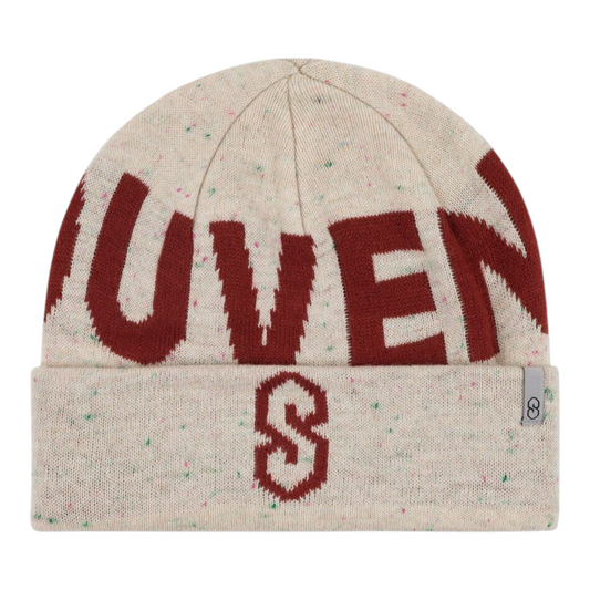 SOUVENIR SPECKLED CUFF BEANIE MARSHMALLOW