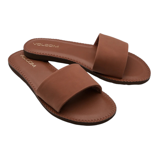 VOLCOM SIMPLE SLIDE DARK CLAY