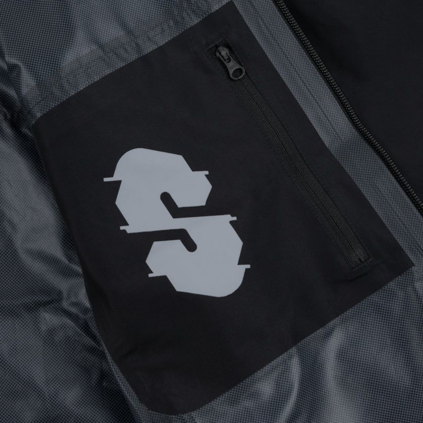 SOUVENIR 2.5 PLY RECESSION JACKET BLACK