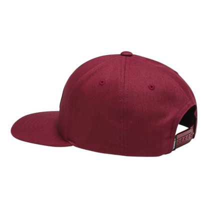 VANS KIDS CLASSIC VANS SNAPBACK RHODODENDRON RED