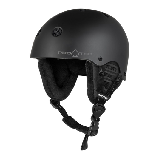 PRO-TEC LOW PRO SNOW HELMET MATTE BLACK