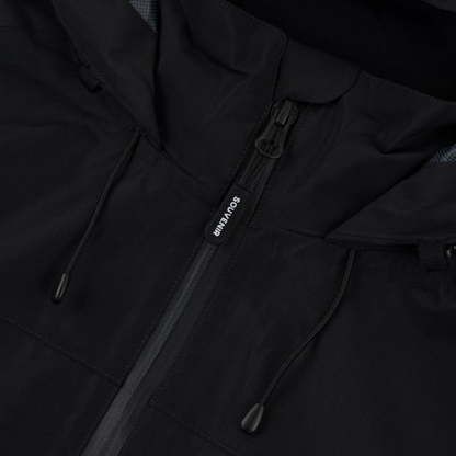 SOUVENIR 2.5 PLY RECESSION JACKET BLACK