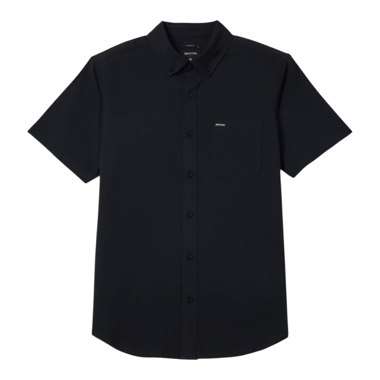 BRIXTON SANFORD OXFORD WOVEN SHORT SLEEVE BLACK