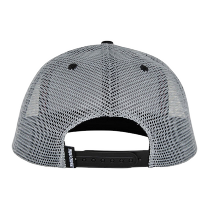 INDEPENDENT BTG SUMMIT PRINTER MESH TRUCKER HAT BLACK/GREY