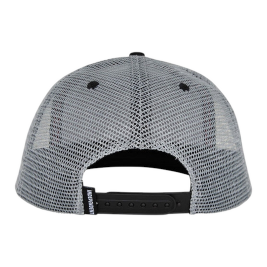 INDEPENDENT BTG SUMMIT PRINTER MESH TRUCKER HAT BLACK/GREY