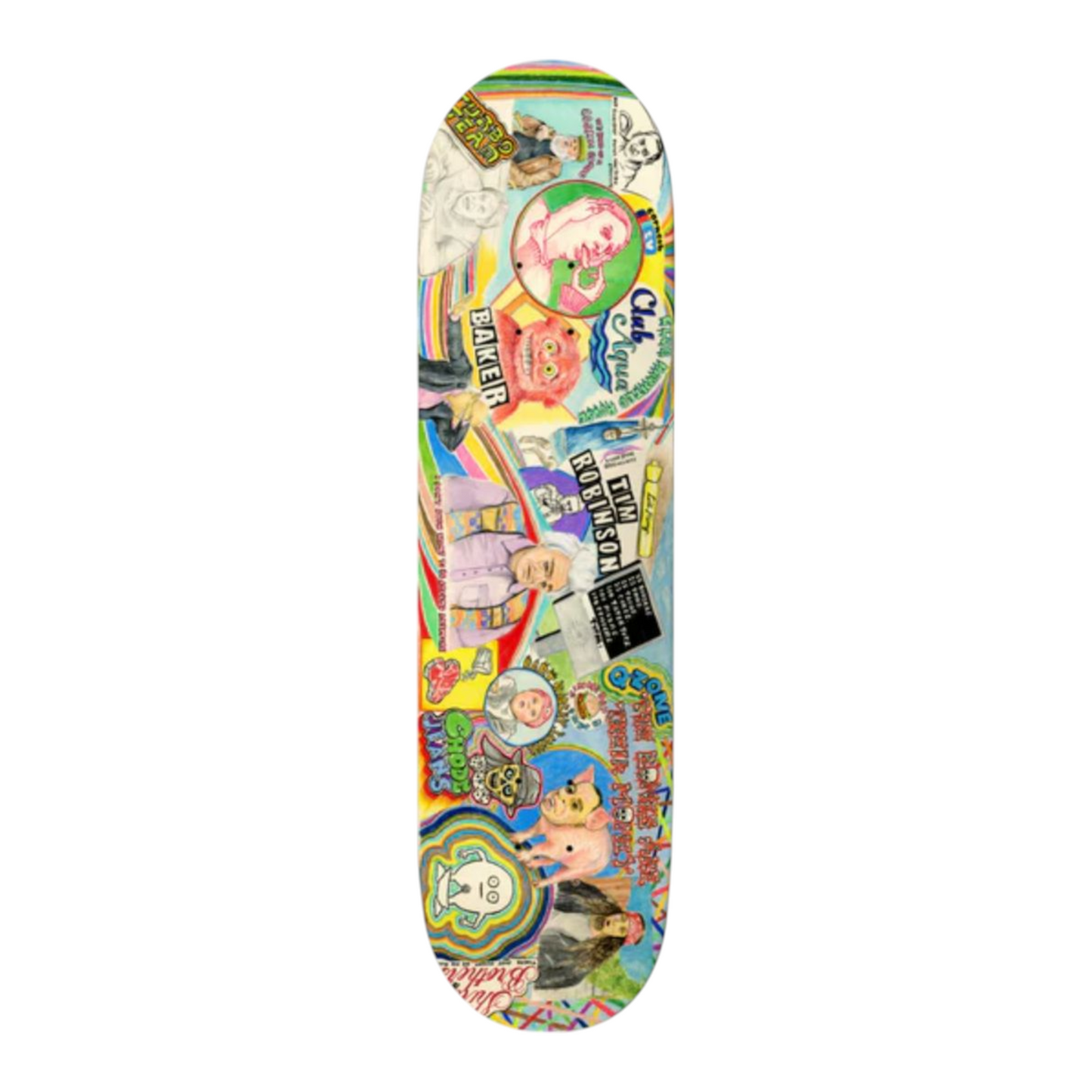 BAKER TIM ROBINSON X REYNOLDS COSMIC GUMBO DECK 8.5