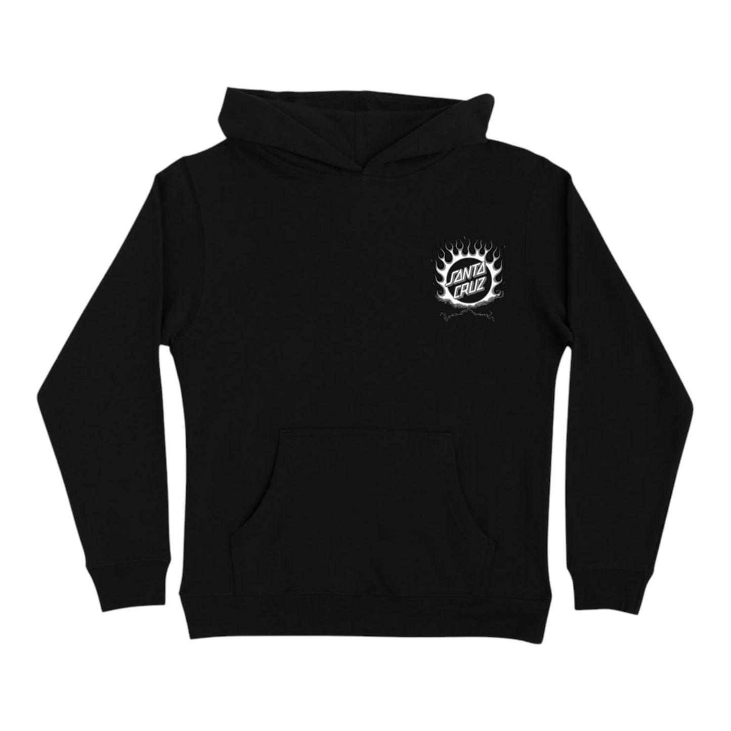 SANTA CRUZ FORGING DOT YOUTH HOODIE BLACK