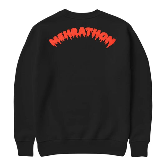 MEHRATHON RIB CAGE PREMIUM CREWNECK BLACK