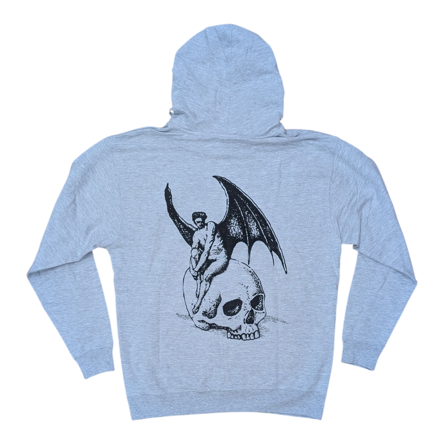 WELCOME NEPHILIM HOODIE HEATHER GREY