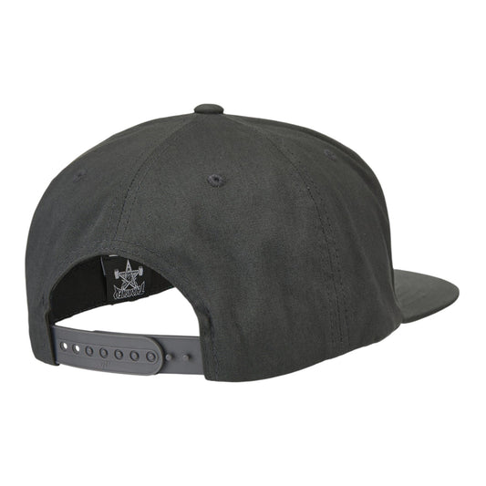 THRASHER SPIKEY SNAPBACK CHARCOAL