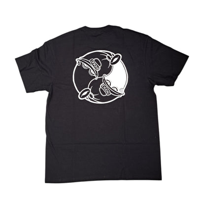 THE NEW DEAL SIAMSES PREMIUM TEE BLACK