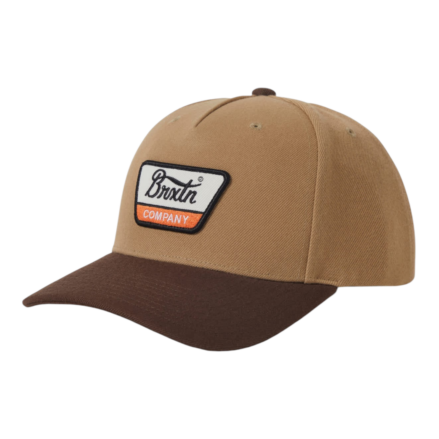 BRIXTON LINWOOD NETPLUS SNAPBACK SAND PINECONE BROWN