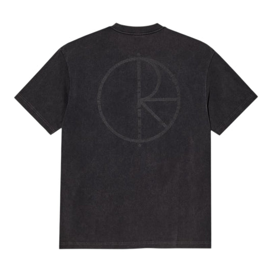 POLAR CONTRAST STROKE LOGO TEE BLACK/BLACK