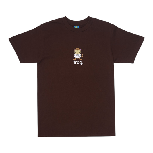 FROG KRAZY MONK TEE BROWN