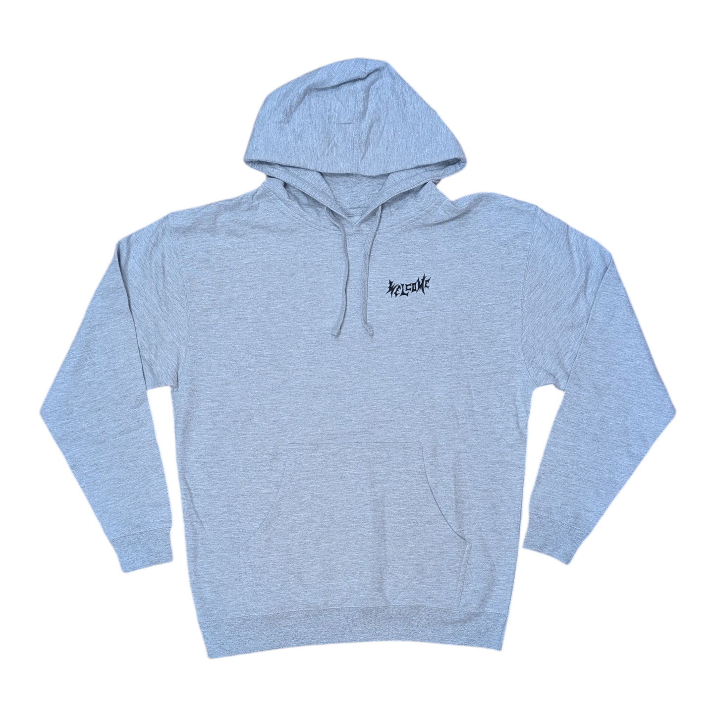 WELCOME NEPHILIM HOODIE HEATHER GREY