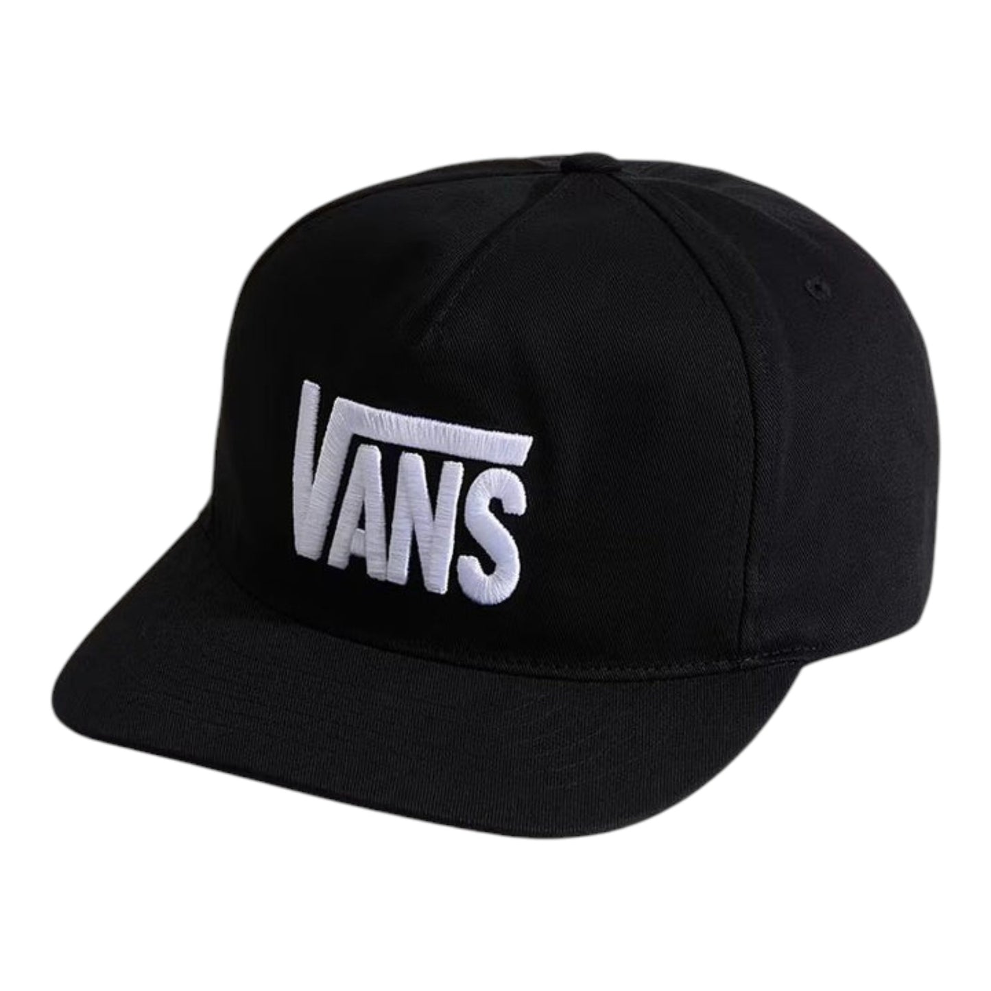 VANS STRETCH LOGO SNAPBACK BLACK