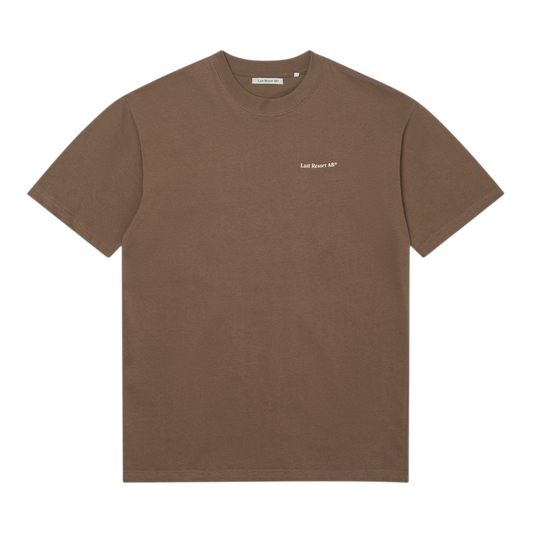 LAST RESORT ATLAS MONO TEE WASHED BROWN BEIGE
