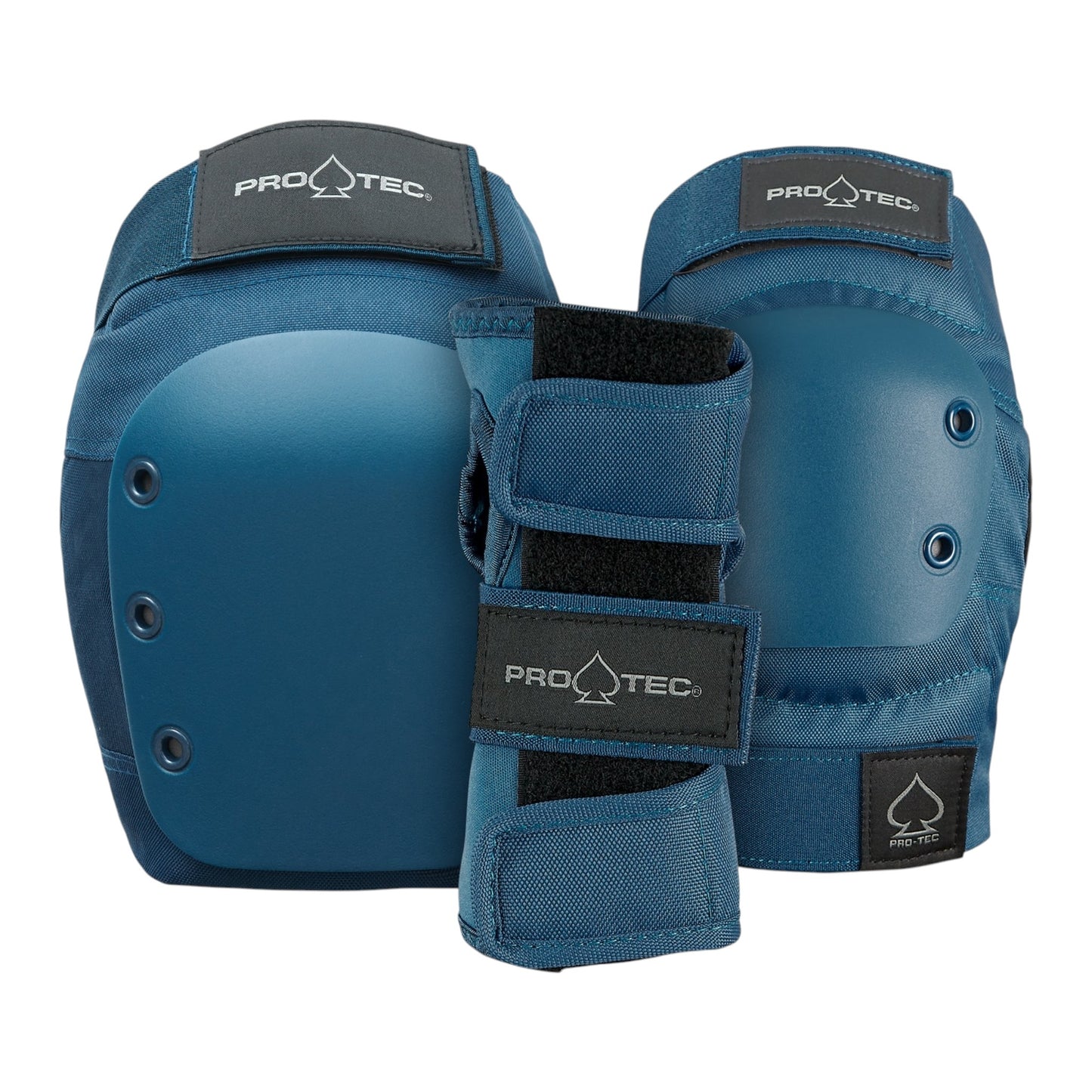 PRO-TEC STREET ADULT 3 PACK PAD SET BLUE
