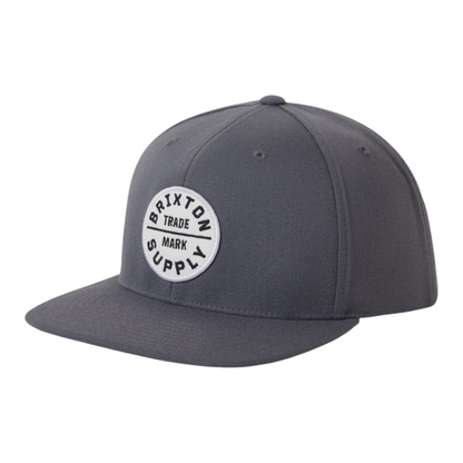 BRIXTON OATH III SNAPBACK FUTURE GREY