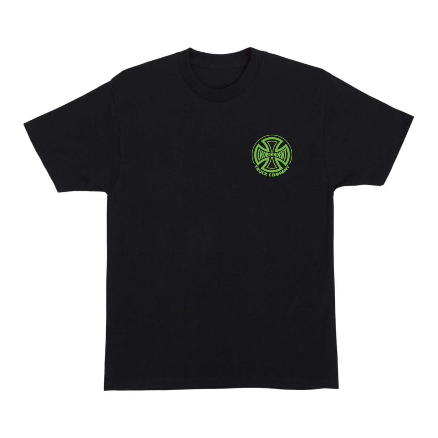 INDEPENDENT TRUCK CO LEGACY TEE BLACK GREEN