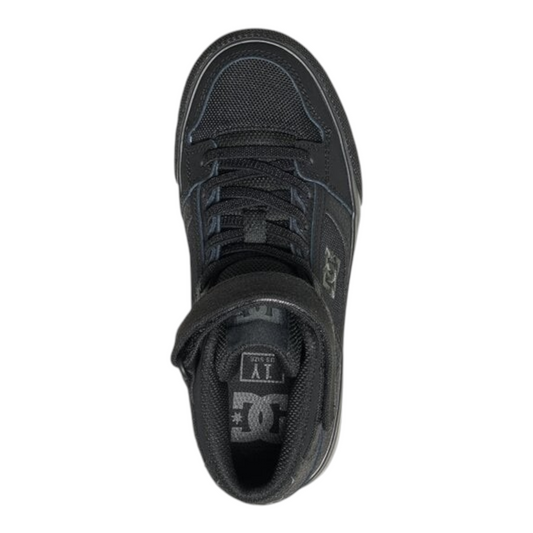 DC YOUTH PURE HI TOP EV BLACK BLACK BLACK