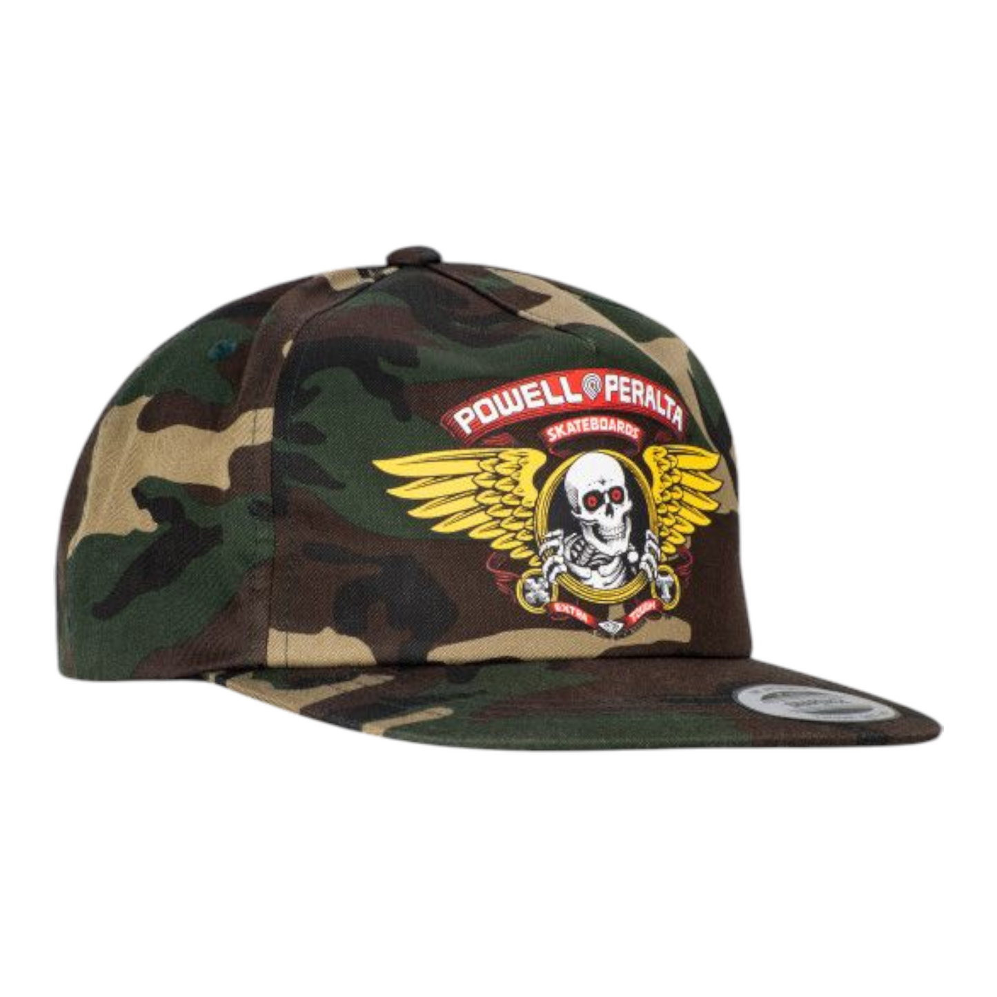 POWELL PERALTA WINGED RIPPER SNAPBACK CAMO