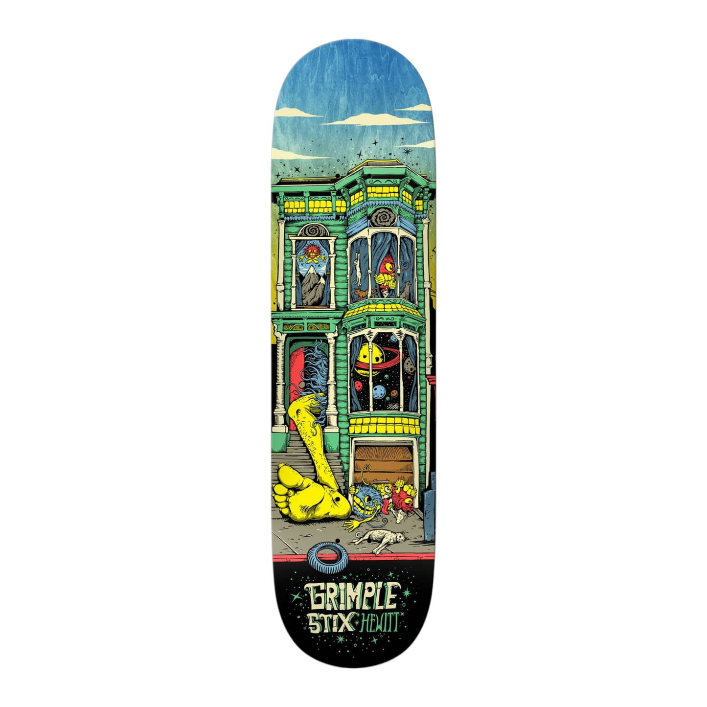 GRIMPLESTIX HEWITT VICTORIANS DECK 8.5