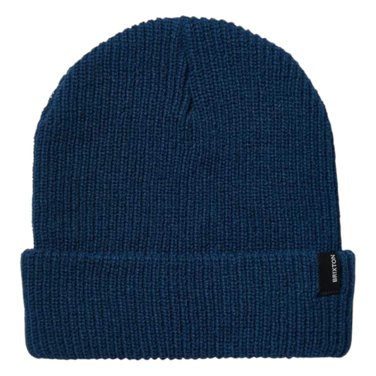 BRIXTON HEIST BEANIE DARK DENIM OS