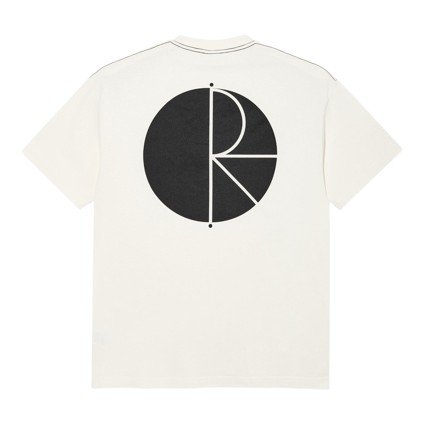 POLAR CONTRAST TEE IVORY/BLACK